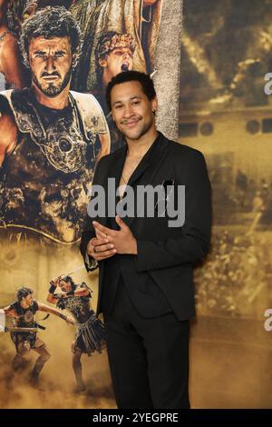 Sydney, Australie. 30 octobre 2024. TBC assiste à la première australienne de GLADIATOR II à l'ICC SYDNEY, Darling Harbour Theatre, 14 Darling Drive. Crédit : Richard Milnes/Alamy Live News Banque D'Images