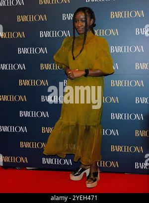 LONDRES, ROYAUME-UNI. 30 octobre 2024. Heather Agyepong assiste à la soirée de gala de la pièce « Barcelona » au Duke of York's Theatre, à Londres, au Royaume-Uni. (Photo de 李世惠/Voir Li/Picture Capital) crédit : Voir Li/Picture Capital/Alamy Live News Banque D'Images