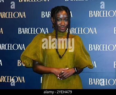 LONDRES, ROYAUME-UNI. 30 octobre 2024. Heather Agyepong assiste à la soirée de gala de la pièce « Barcelona » au Duke of York's Theatre, à Londres, au Royaume-Uni. (Photo de 李世惠/Voir Li/Picture Capital) crédit : Voir Li/Picture Capital/Alamy Live News Banque D'Images