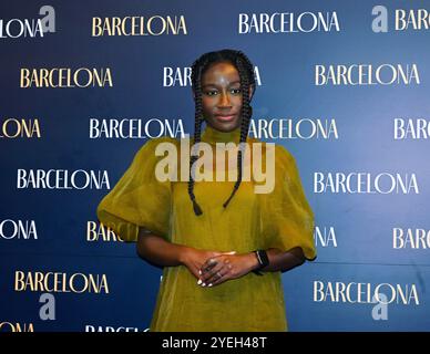 LONDRES, ROYAUME-UNI. 30 octobre 2024. Heather Agyepong assiste à la soirée de gala de la pièce « Barcelona » au Duke of York's Theatre, à Londres, au Royaume-Uni. (Photo de 李世惠/Voir Li/Picture Capital) crédit : Voir Li/Picture Capital/Alamy Live News Banque D'Images