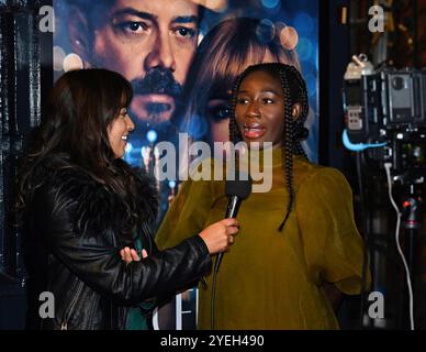 LONDRES, ROYAUME-UNI. 30 octobre 2024. Heather Agyepong assiste à la soirée de gala de la pièce « Barcelona » au Duke of York's Theatre, à Londres, au Royaume-Uni. (Photo de 李世惠/Voir Li/Picture Capital) crédit : Voir Li/Picture Capital/Alamy Live News Banque D'Images