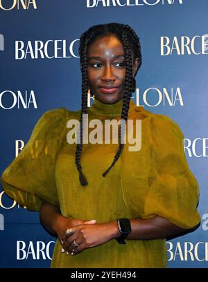 LONDRES, ROYAUME-UNI. 30 octobre 2024. Heather Agyepong assiste à la soirée de gala de la pièce « Barcelona » au Duke of York's Theatre, à Londres, au Royaume-Uni. (Photo de 李世惠/Voir Li/Picture Capital) crédit : Voir Li/Picture Capital/Alamy Live News Banque D'Images