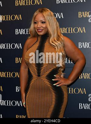 LONDRES, ROYAUME-UNI. 30 octobre 2024. Marisha Wallace assiste à la soirée de gala de la pièce « Barcelona » au Duke of York's Theatre, à Londres, au Royaume-Uni. (Photo de 李世惠/Voir Li/Picture Capital) crédit : Voir Li/Picture Capital/Alamy Live News Banque D'Images