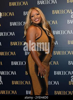 LONDRES, ROYAUME-UNI. 30 octobre 2024. Marisha Wallace assiste à la soirée de gala de la pièce « Barcelona » au Duke of York's Theatre, à Londres, au Royaume-Uni. (Photo de 李世惠/Voir Li/Picture Capital) crédit : Voir Li/Picture Capital/Alamy Live News Banque D'Images