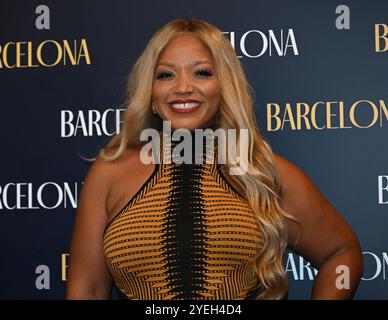 LONDRES, ROYAUME-UNI. 30 octobre 2024. Marisha Wallace assiste à la soirée de gala de la pièce « Barcelona » au Duke of York's Theatre, à Londres, au Royaume-Uni. (Photo de 李世惠/Voir Li/Picture Capital) crédit : Voir Li/Picture Capital/Alamy Live News Banque D'Images