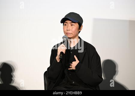 Kaori Oda, 30 octobre 2024 - le 37e Festival international du film de Tokyo. Conférence de presse pour le film 'Underground' à Tokyo, Japon, le 30 octobre 2024. (Photo de 2024 TIFF/AFLO) Banque D'Images