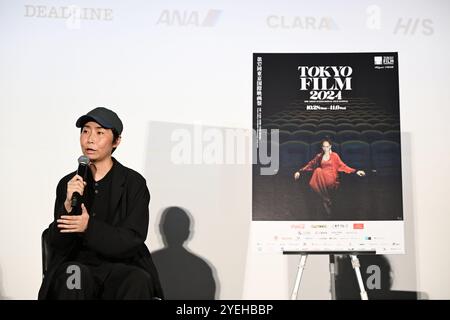 Kaori Oda, 30 octobre 2024 - le 37e Festival international du film de Tokyo. Conférence de presse pour le film 'Underground' à Tokyo, Japon, le 30 octobre 2024. (Photo de 2024 TIFF/AFLO) Banque D'Images