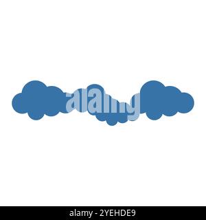 modèle de conception de logo cloud Illustration de Vecteur