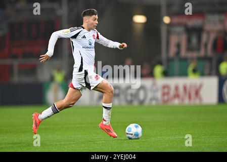 Stefanos TZIMAS 1. FC Nuernberg FCN (09) Aktion Am Ball TSG 1899 Hoffenheim vs 1. FC NUERNBERG FCN DFB-POKAL ZWEITE RUNDE 30.10.2024 LA RÉGLEMENTATION DFL INTERDIT TOUTE UTILISATION DE PHOTOGRAPHIES COMME SÉQUENCES D'IMAGES ET/OU QUASI-VIDÉO Banque D'Images