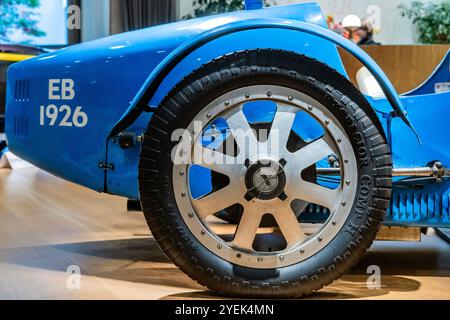 Londres, Royaume-Uni. 31 octobre 2024. 1925 Bugatti type 35A Grand Prix deux places enregistrement No. EB 1926 châssis n° 4564 - estimation : £475 000 - £675 000 - fait partie de la vente des voitures de collection importantes de Bonhams Cars et Automobilia, qui a lieu le 12 DÉCEMBRE 2024 crédit : Guy Bell/Alamy Live News Banque D'Images