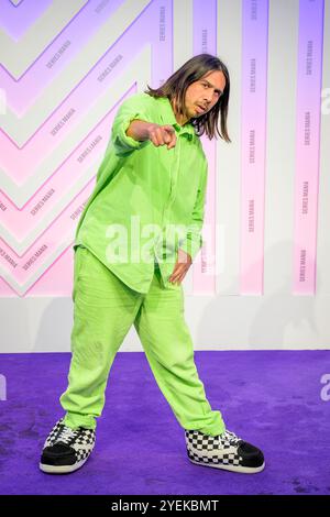 Festival international des séries TV 'Festival séries Mania' à Lille le 22 mars 2024 : acteur et chanteur Esteban Banque D'Images