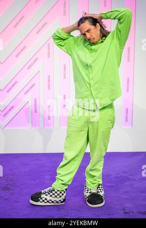 Festival international des séries TV 'Festival séries Mania' à Lille le 22 mars 2024 : acteur et chanteur Esteban Banque D'Images