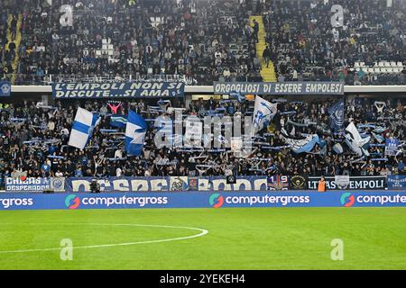 30 octobre 2024, stade Carlo Castellani, Empoli, Italie ; Serie A EniLive Football ; Empoli contre Internazionale Milan ; supporters d'Empoli Banque D'Images