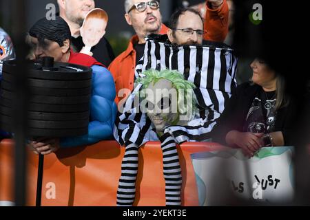 Ambiance à NBC Today Show Halloween enregistrement au Rockefeller Plaza à New York, NY, le 31 octobre 2024. (Photo par Efren Landaos/Sipa USA) Banque D'Images