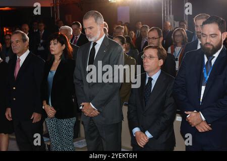 Madrid, Espagne. 31 octobre 2024. Le Roi Felipe VI préside la première rencontre des villes ibéro-américaines à Madrid 31 octobre 2024 crédit : CORDON PRESS/Alamy Live News Banque D'Images