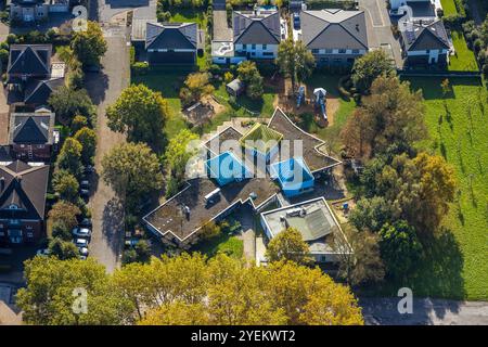 Luftbild, Städtische Kita Rudolph-Nagel-Straße maternelle, Nordlünen, Lünen, Ruhrgebiet, Rhénanie-du-Nord-Westphalie, Deutschland ACHTUNGxMINDESTHONORARx60xEURO *** vue aérienne, Rudolph Nagel Straße Kindergarten, Nordlünen, Lünen, Ruhr area, Rhénanie du Nord-Westphalie, Allemagne ATTENTIONxMINDESTHONORARx60xEURO Banque D'Images