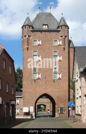 Klever Tor à Xanten (Allemagne), porte intérieure sur la rue Klever Banque D'Images