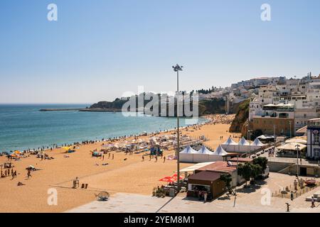 Portugal, région de l'Algarve, Albufeira, Praia dos Pescadores (plage des pêcheurs) Banque D'Images