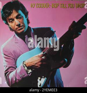 Ry Cooder - Bop Till You Drop - couverture en vinyle originale Banque D'Images