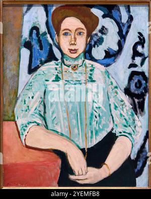 Portrait de Greta Moll, 1908, Henri Matisse (1869-1954), The National Gallery, Londres, ROYAUME-UNI Banque D'Images