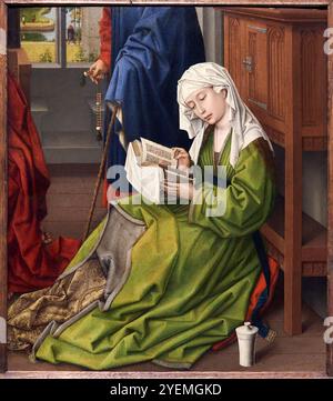 The Magdalen Reading, vers 1435, Rogier van der Weyden (vers 1399-1464), The National Gallery, Londres, Royaume-Uni Banque D'Images