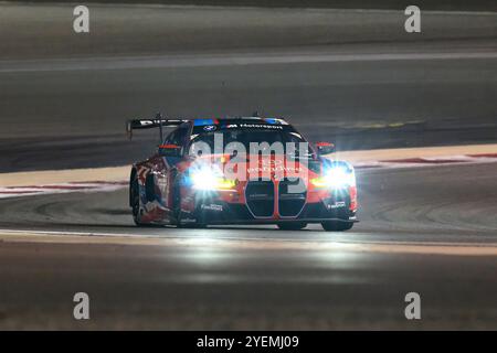 Sakhir, Bahreïn. 31 octobre 2024. TEAM WRT No.31 - BMW M4 LMGT3, Darren Leung (GBR), Sean Gelael (IDN), Augusto Farfus (BRA) pendant P2. Ahmad Al Shehab/Alamy Live News. Banque D'Images