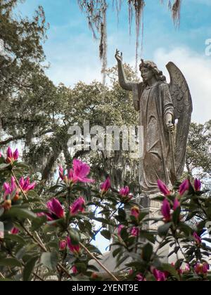 Bonaventure Cemetery, Savannah, Georgia, USA Banque D'Images