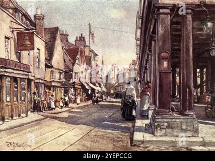 UXBRIDGE de John Fulleylove John Fulleylove (18 août 1845 – 22 mai 1908) est un paysagiste et illustrateur anglais Middlesex (abréviation : Middx) est un comté historique, un ancien comté de poste et un ancien comté administratif du sud-est de l'Angleterre. Banque D'Images