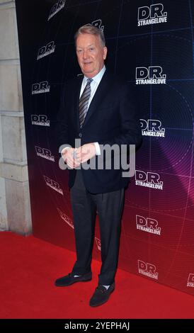 Frank Warren à la soirée presse de théâtre "Dr Strangelove", Noel Coward Theatre, St Martin's Lane, le mardi 29 octobre 2024 à Londres, Angleterre, Royaume-Uni. BOUCHON/C Banque D'Images