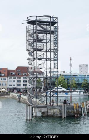 Friedrichshafen au lac de Constance, Allemagne en été Banque D'Images