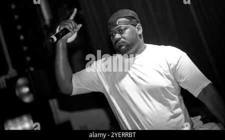 Ghostface Killah en direct au Kazimier, 14.07.14 Banque D'Images