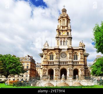 L'église Trinity - Square d'Estienne d'Orves Sainte-Trinite Paris.France Banque D'Images