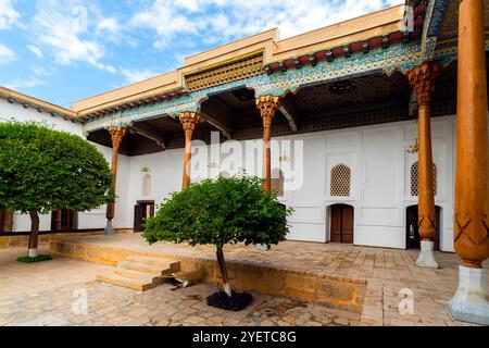 Bahouddin Naqshband Complex, près de Boukhara, Ouzbékistan. Le complexe a été établi pour la première fois après la mort de Bahouddin Muhammad ibn Burhoniddin Muhamm Banque D'Images