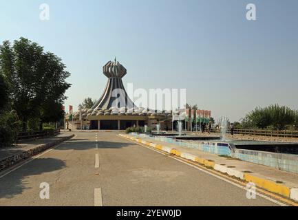 Monument commémoratif Halabja au Kurdistan irakien Banque D'Images