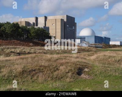 Centrale nucléaire de Sizewell C Leiston East Suffolk Banque D'Images