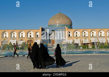 Iran. Ispahan. Place Imam. Mosquée Sheikh Lotfollah Banque D'Images