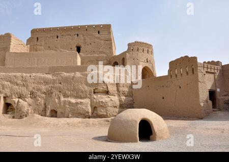 Iran. Meybod. Château de Narin Qal'eh Banque D'Images