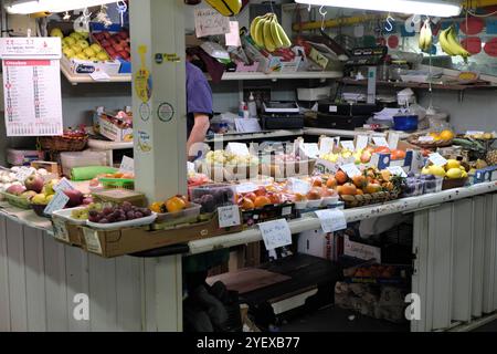 Berühmte Markthalle Mercato di San Benedetto in Cagliari auf Sardinien, *** célèbre marché Mercato di San Benedetto in Cagliari, Sardaigne, Banque D'Images