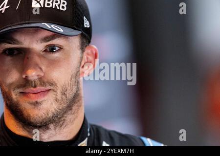 Interlagos, Brasilien. 08 juin 2024. 1er novembre 2024, Autodromo Jose Carlos Pace, Interlagos, FORMULE 1 LENOVO GRANDE PREMIO DE SAO PAULO 2024, sur la photo Pierre Gasly (FRA), Alpine F1 Team crédit : dpa/Alamy Live News crédit : dpa Picture alliance/Alamy Live News Banque D'Images