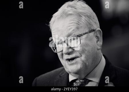 Édimbourg Écosse, Royaume-Uni 31 octobre 2024. Jackson Carlaw au Parlement écossais. crédit sst Banque D'Images