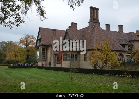 Potsdam, Allemagne - 29 octobre 2024 - Palais de Cecilienhof (Schloss Cecilienhof). (Photo de Markku Rainer Peltonen) Banque D'Images