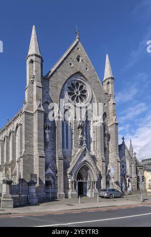 St. Marie de l'église des Anges, Dublin, Irlande. Façade Banque D'Images