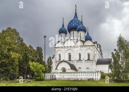 Cathédrale de la Nativité au Kremlin de Souzdal, Russie, Europe Banque D'Images