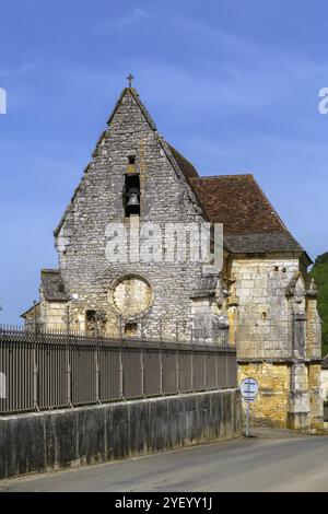 Château des Milandes est un manoir situé sur la commune de Castelnaud-la-Chapelle en Dordogne Banque D'Images