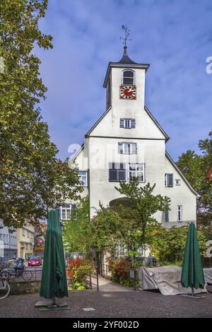 Burgerheim maison dans le centre ville de Tubingen, Allemagne, Europe Banque D'Images