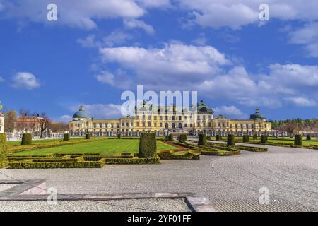 Drottningholm Palace est la résidence privée de la famille royale suédoise à Stockholm, Suède, Europe Banque D'Images