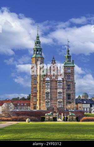 Rosenborg Palace est un château Renaissance situé à Copenhague Banque D'Images