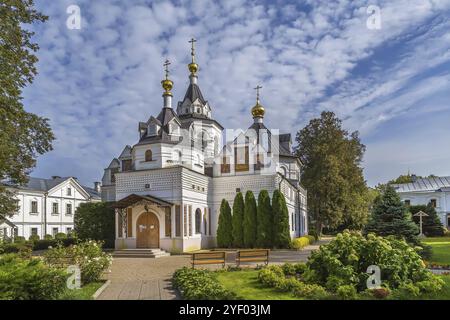 Église en l'honneur du moine Stephen Makhrishchsky Wonder dans le monastère de la Sainte Trinité Stefan-Makhrishchsky, Russie, Europe Banque D'Images