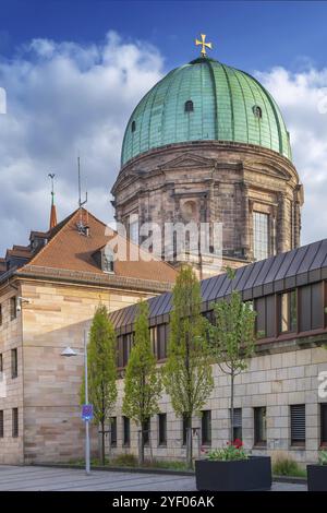 Elizabeth's est une église catholique romaine de Nuremberg, en Allemagne, en Europe Banque D'Images