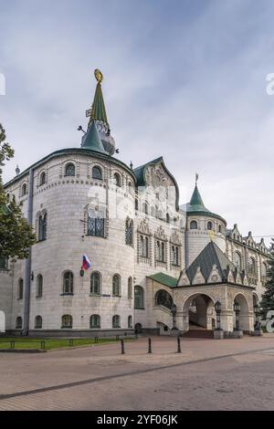 Le bâtiment de la Banque d'État à Nijni Novgorod est un monument architectural de style néo-russe, Russie, Europe Banque D'Images